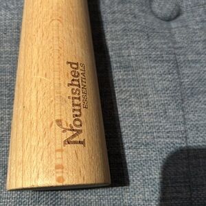 Nourished Essentials 100% beechwood NWOT sauerkraut pounder stick